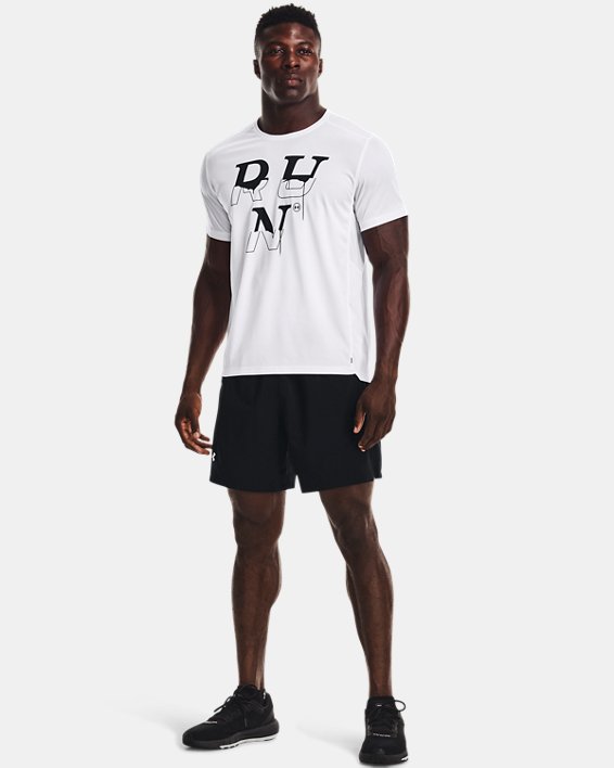 Herren UA Speed Stride 2.0 T-Shirt, White, pdpMainDesktop image number 2